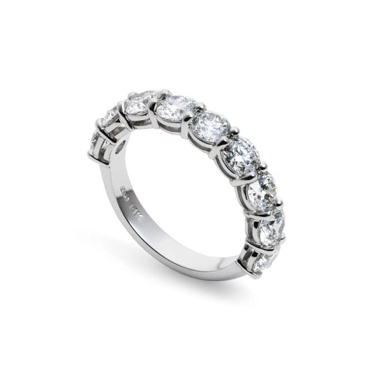 GIA Certified Diamond Wedding Band