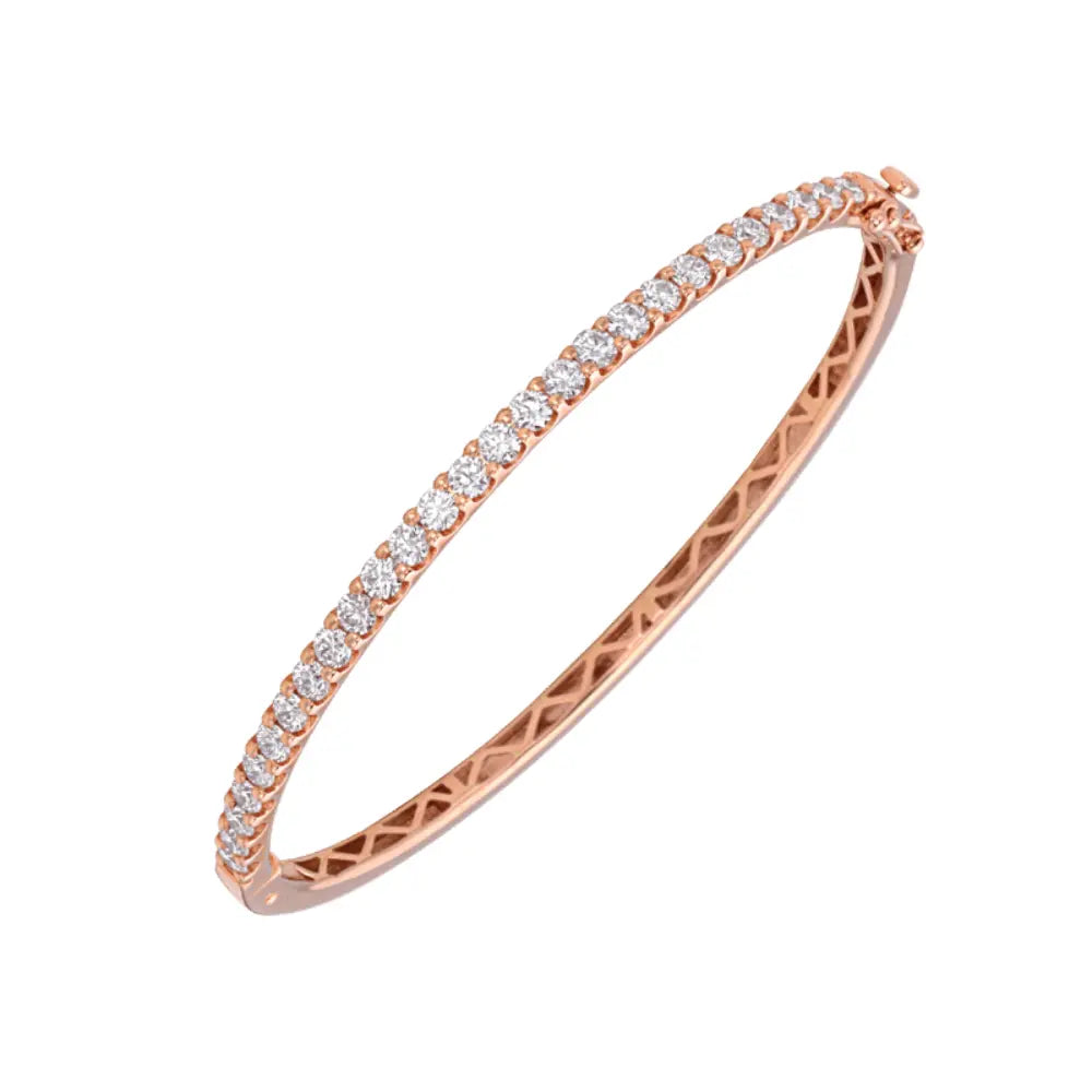 Small Diamond Bangle